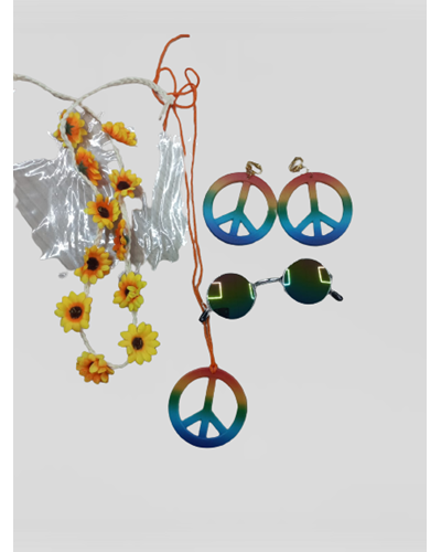 סט היפי שנות 70