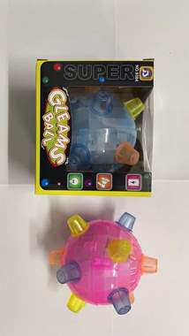 כדור קופצני ומשוגע עם אורות ומוזיקה : image 1