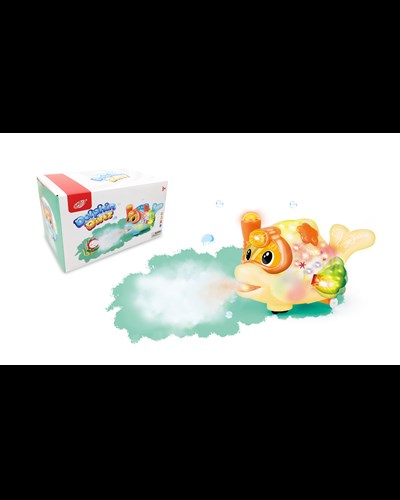 דולפין מוזיקלי מוציא עשן