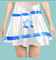 חצאית מיני 40 ס"מ דגל ישראל / מידה one size : Thumb 1