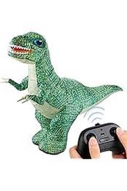 דינוזאור ענק מתנפח הולך על שלט / כולל נטען USB : image 3