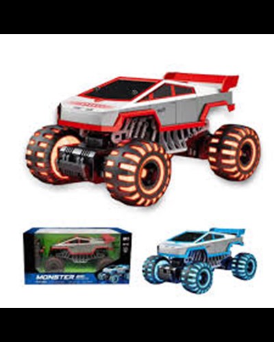 מכונית סייברטק שלט גלגלים 4*4 /  2.4G + מטען USB