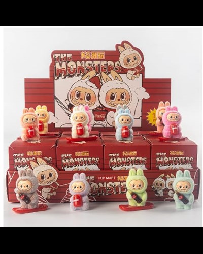 בובת הפתעה מיני לבובה צבעונית עם פחית וסקייטבורד 