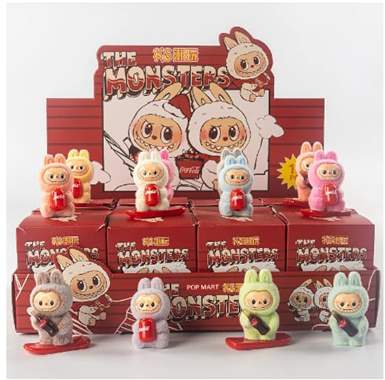 בובת הפתעה מיני לבובה צבעונית עם פחית וסקייטבורד  : image 1