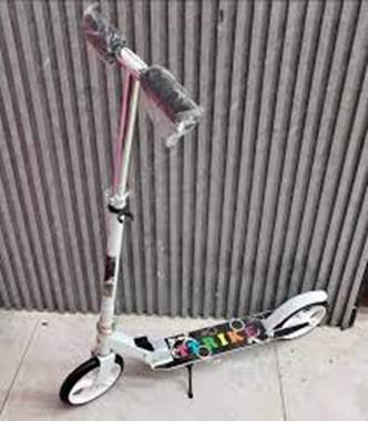 קורקינט 2 גלגלים 200 מ"מ מקצועי גלגלי סילקון / 2 צבעים : image 1