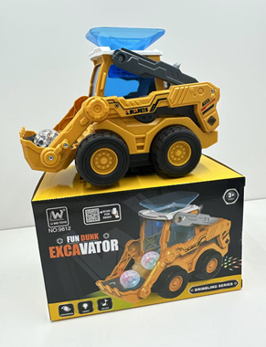 טרקטור מוזיקלי עם כדורים צבעוניים  : image 1