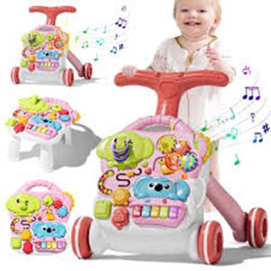 שולחן פעילות הליכון התפתחותי לגיל הרך / מוזיקלי 3 ב-1 : image 2