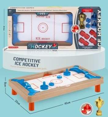 שולחן משחק הוקי דיסקיות עם רגליות / מידות 50*30 ס"מ : image 1