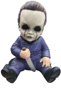 בובת צ'אקי מפחידה ריאלסטית לדקוציה : image 1