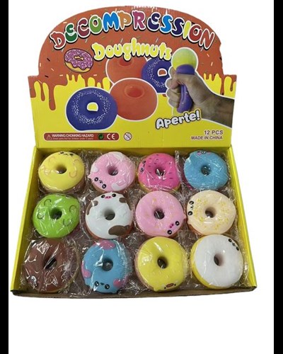 סקוושי דונטש צבעוני נמתח / 12 יח