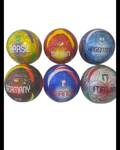 כדורגל ארצות 350 גרם / מיקס 6 דוגמאות