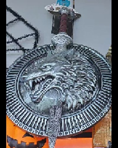 סט מגן ושיריון קדמי ויקינג