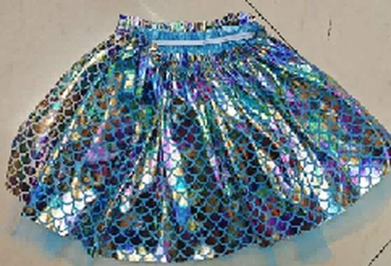 חצאית מטאלית 40 ס"מ / מיקס 2 דוגמאות : image 1