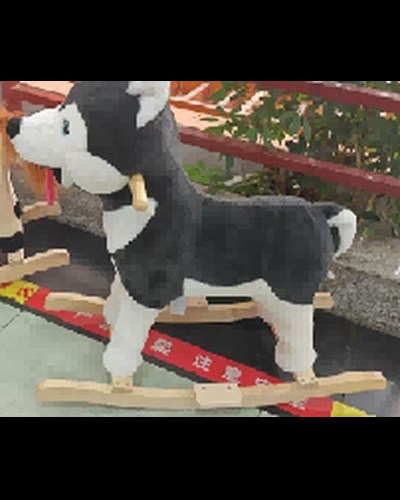 כלב האסקי נדנדה גדול