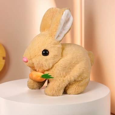 בובת ארנבון מהלך ומצפצף : image 1