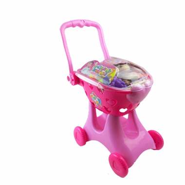 עגלת קניות עם מצרכים : image 1