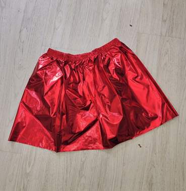 חצאית מטאל אדומה : image 1